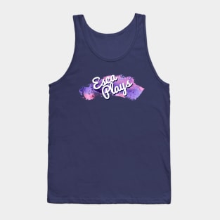 Purple/Pink Watercolor Tank Top